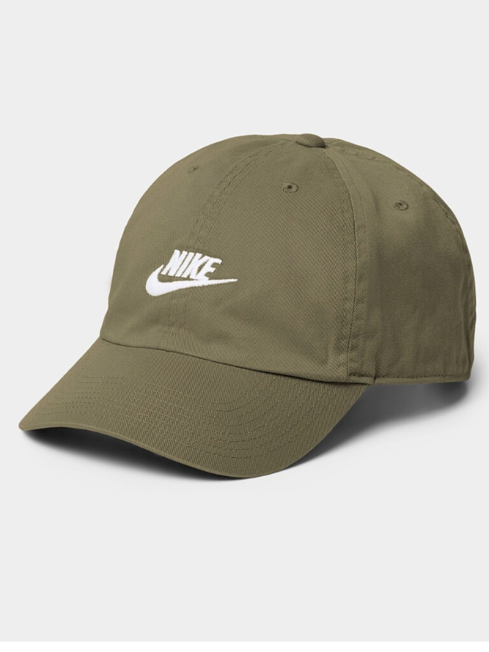 Nike unisex khaki sage olive washed Nike Club cap hat NWT